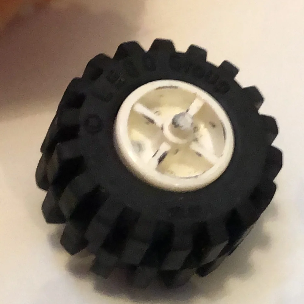 Lego Wheels LEGO tires Lego Part 6015 Tires and GRAY 6014 Wheels Rims #6